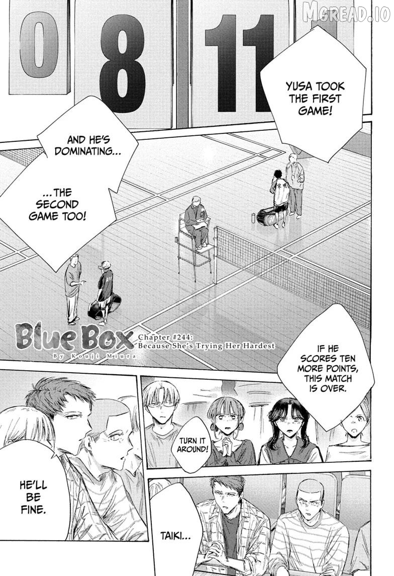 Blue Box, Chapter 244 image 01